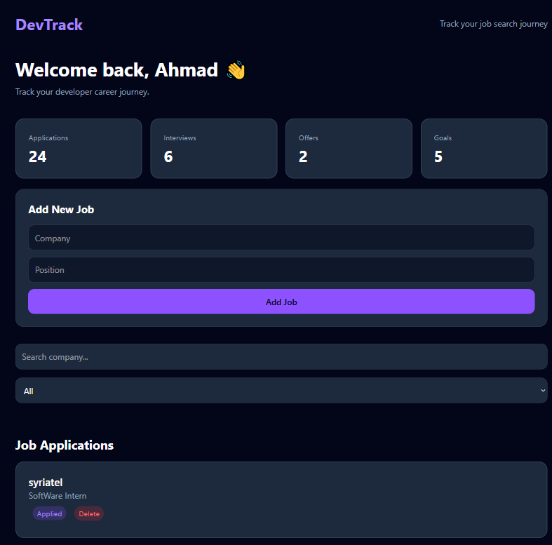 DevTrack